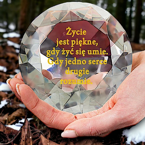 Diament na złote i szmaragdowe gody