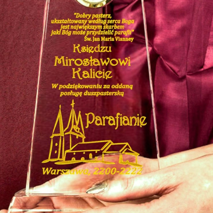 Statuetka na rocznicę święceń kapłańskich — zdjęcie 7