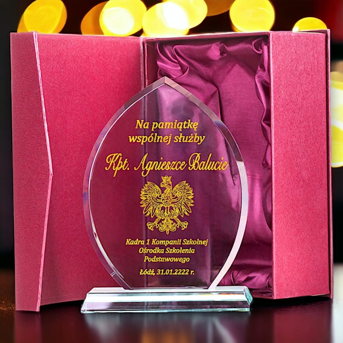 Statuetka gratulacje dla żołnierki — zdjęcie 4