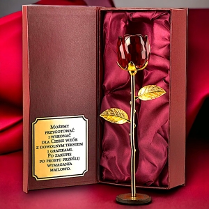 Co na prezent dla Dziewczyny na Walentynki? Kryształowa Róża dla żony kochanki narzeczonej - pełna personalizacja 0268W00b.jpg