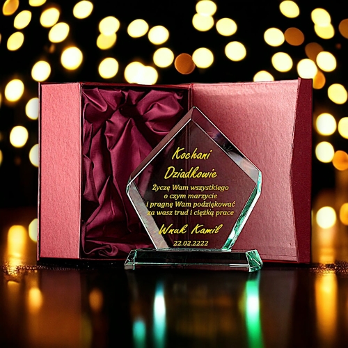 Prezent na Ślub Wesele dla Dziadków Dzień Babci Dziadka - idealny na ważną uroczystość