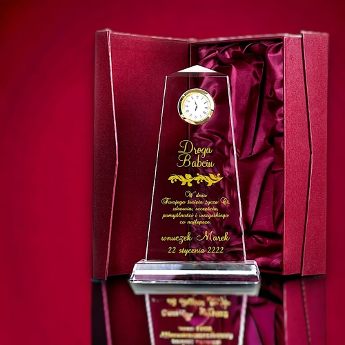 Piękne podziękowanie dla Babci Dziadka na Ślub Wesele z okazji urodzin imienin - Dzień Babci - etui w cenie