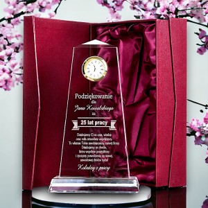 Statuetka na jubileusz pracy z grawerem — zdjęcie 7