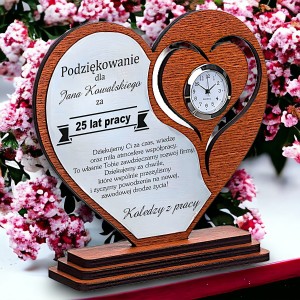 Serce dla pracownika za lata pracy — zdjęcie 4
