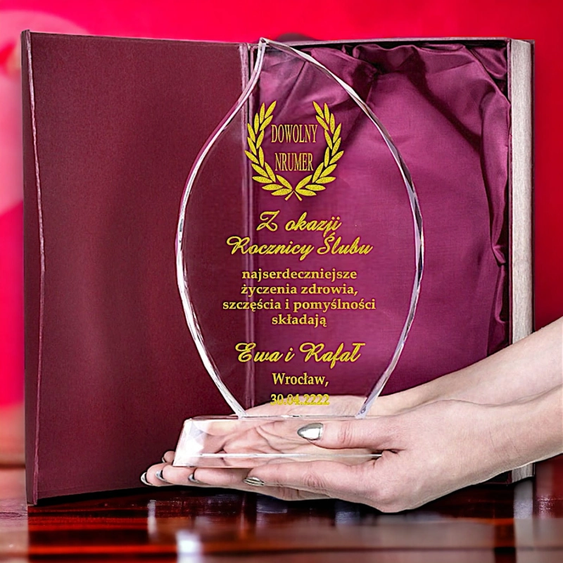 Piękny Prezent z okazji 1-99 Rocznicy Ślubu 1 5 10 20 30 40 50 60 Jubileusz Złote Gody 0222W15b.jpg