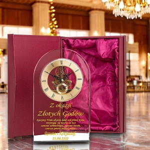 Jaki prezent na Złote Gody? Elegancki prezent ja złotą srebrną rocznicę ślubu dla rodziców dziadków znajomych przyjaciół 0329W10b.jpg