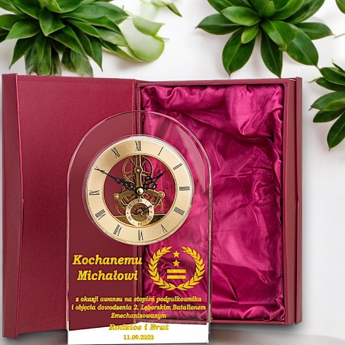 Bogaty i Luksusowy Prezent z okazji Awansu na nowe stanowisko dla Żołnierza Żołnierki Druha Kolegi z Wojska