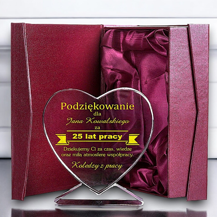 Serce za lata pracy dla pracownika — zdjęcie 5