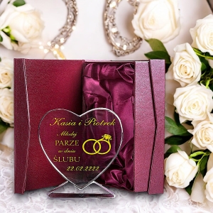 Pamiątka Ślubu Wesela - Para Młoda - ETUI - dowolne imiona 0130W43b.jpg