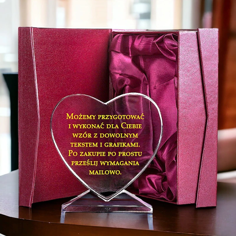 Nieduże serce na ślub dla Pary Młodej