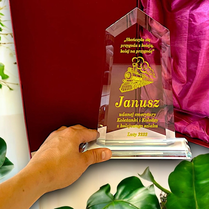 Statuetka dla maszynisty i kolejarza — zdjęcie 5