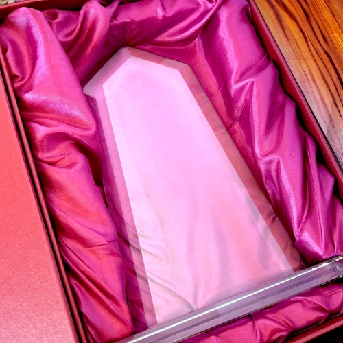 Ogromna statuetka nagroda podziękowania dla rodziców z etui 26 cm