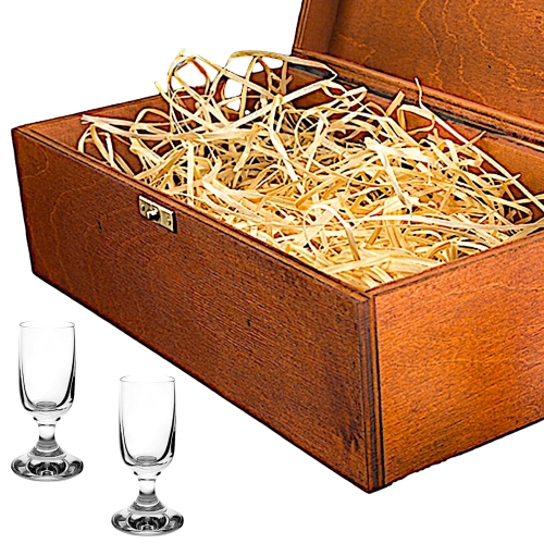 Zestaw G - karafka + etui drewniane + 2 kieliszki + wełna drzewna G.jpg