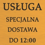 Dostawa kurierem do 12:00