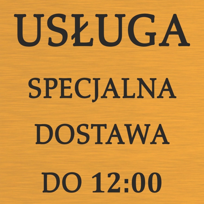 Dostawa kurierem do 12:00