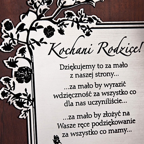 Grawerowane podziękowania prezent upominek dla rodziców  dziadków świadków dyplom A5 0034g.jpg