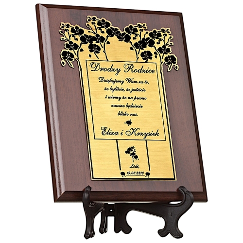 Grawerowany dyplom prezent na 5 10 15 20 25 30 35 40 45 50 rocznicę ślubu jubileusz urodziny Gratulacje 0034d.jpg