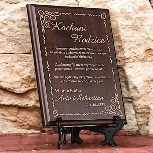 Złocony dyplom A5 na podziękowania dla rodziców dziadków świadków chrzestnych z Twoim grawerem prezent na lata 0062a2.jpg