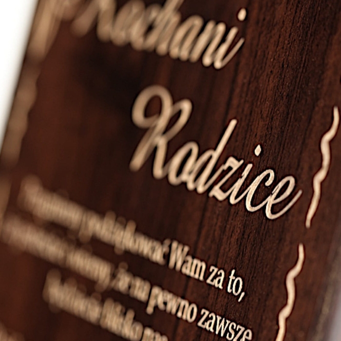 Złocony dyplom A5 dla rodziców — zdjęcie 8
