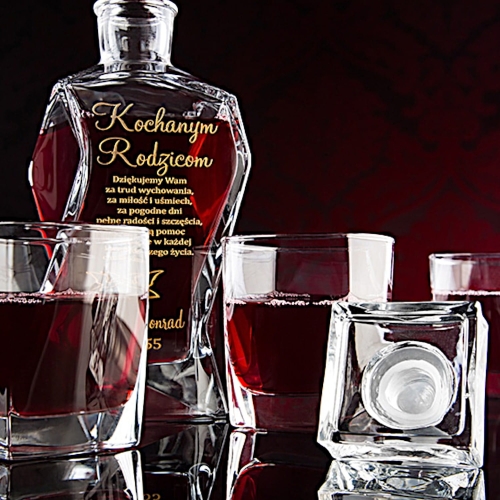 Wyrafinowana grawerowana karafka podziękowania dla rodziców prezent na urodziny 0144i.jpg