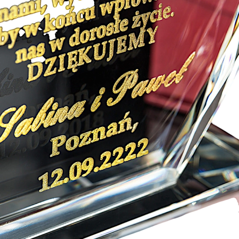 Duży kryształ w etui dla rodziców — zdjęcie 10