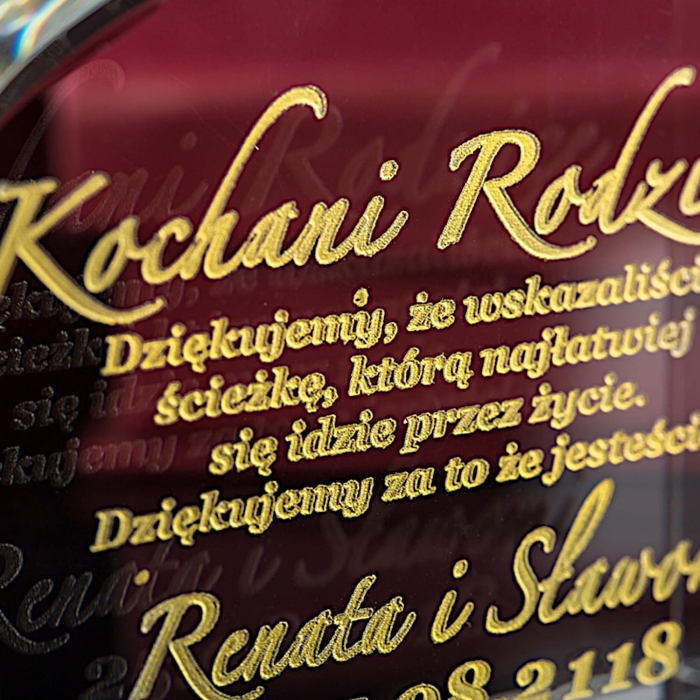 Serce z zegarkiem i złoceniem — zdjęcie 4