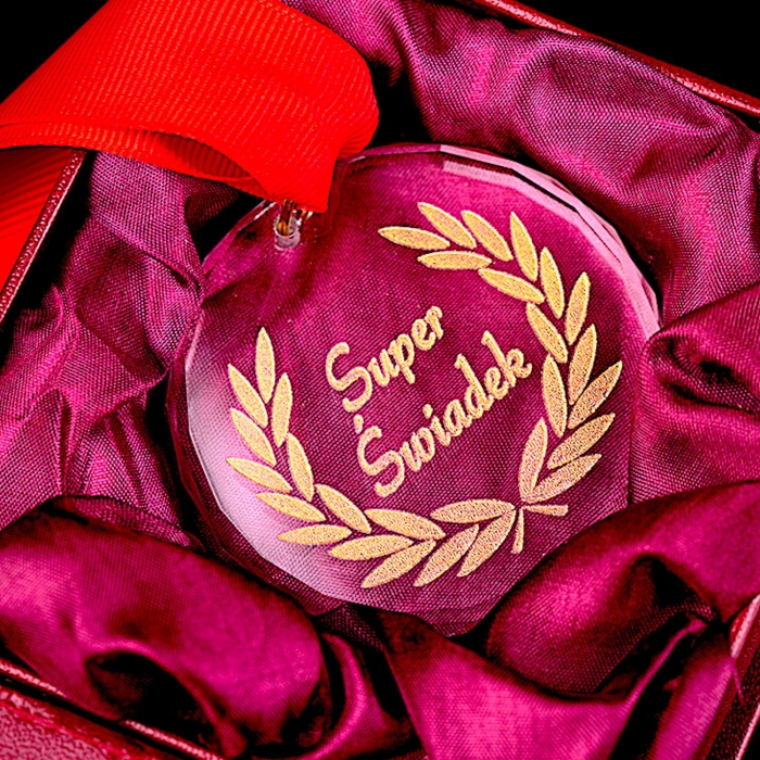 Kryształowy medal na podziękowania — zdjęcie 3