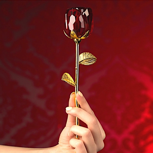 Grawerowane etui stojak kryształowa wieczna róża prezent podziękowanie dla rodziców dziadków chrzestnych Prezent na Walentynki Dzień Kobiet Babci Matki  0268o.jpg