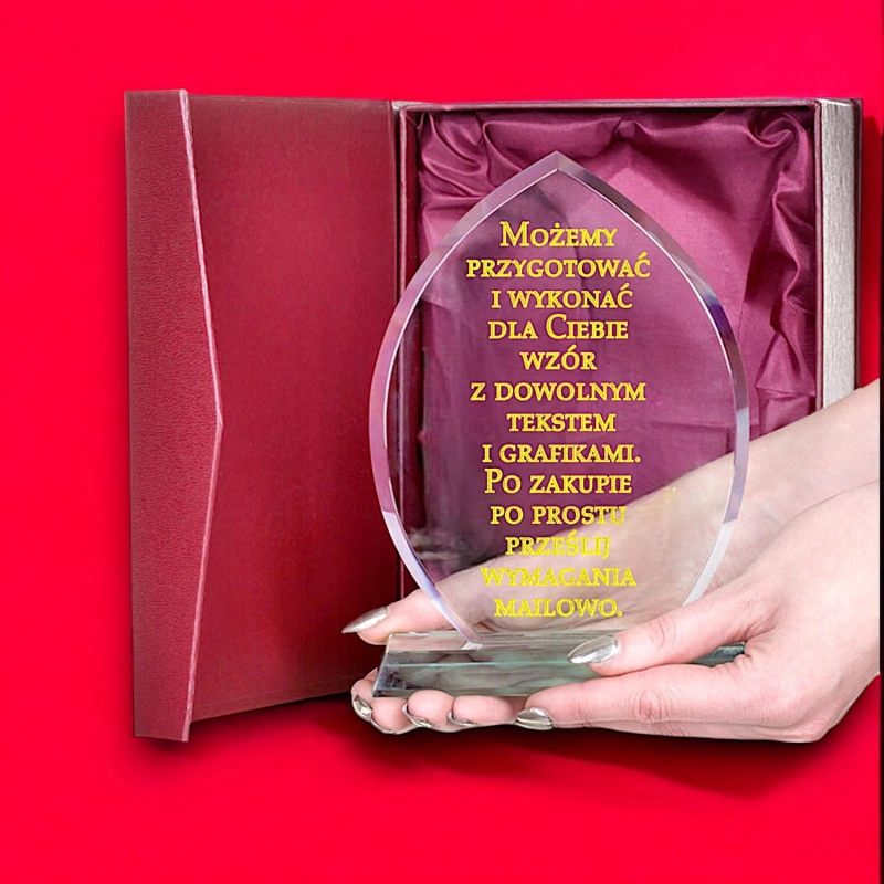 Nagroda za Osiągnięcia Trofeum za Zwycięstwo w Zawodach Sportowych - dowolny grawer w cenie + etui prezentowe puchar dyplom statuetka  0235W47d.jpg