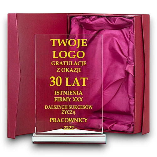 Grawerowana statuetka z zegarem luksusowy prezent upominek biznesowy dla szefa pracownika na emeryturę odejście dla kierownika dyrektora prezesa firmy współpracującej partnera wspólnika 0277W52b.jpg