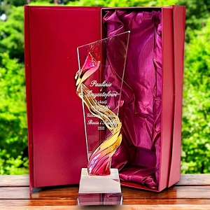 Duży i porządny prezent na 10 20 30 40 50 60 Rocznicę Ślubu Jubileusz dla Rodziców Dziadków Przyjaciół Znajomych Rodzeństwa - 29 cm i etui w cenie 0338W08b.jpg