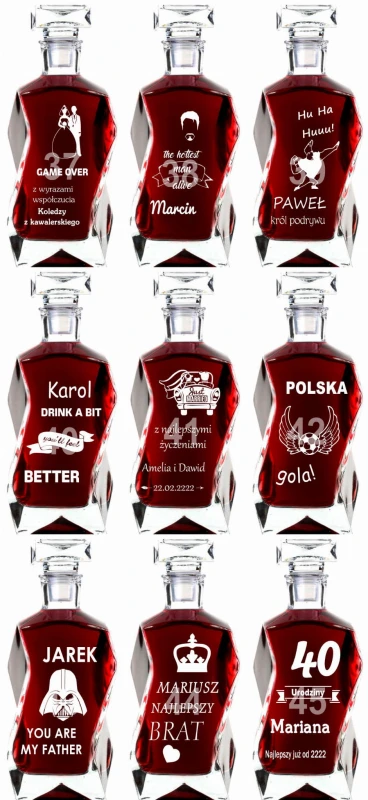 Karafka podziękowanie dla rodziców 144b — zdjęcie 15