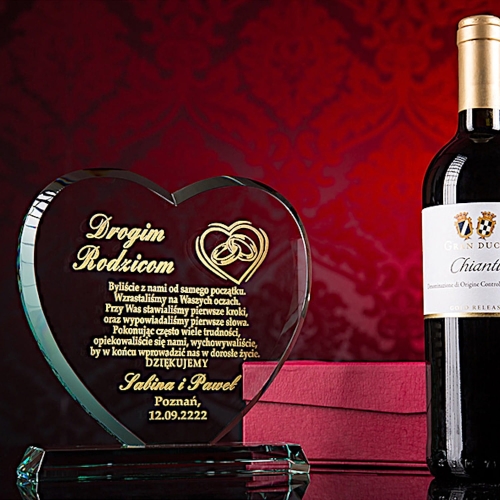 Grawerowana statuetka szklana SERCE z etui prezent dla rodziców PREZENT na 1-99 urodziny rocznice jubileusz imieniny 0236m.jpg