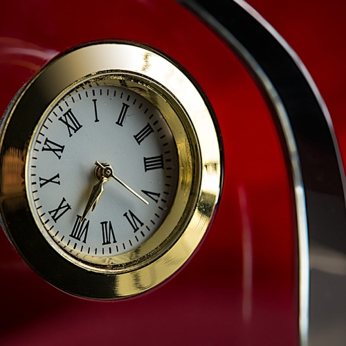 Kryształowa statuetka SERCE z zegarkiem oraz etui + złocenie podziękowania dla rodziców prezent na jubileusz 18 20 25 30 35 40 45 50 55 60 65 70 75 80 urodziny walentynki 0244d.jpg