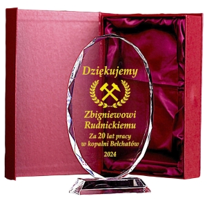 Prezent dla Sztygara Strzałowego Górnika Kolegi z Kopalni Rocznica Zatrudnienia Odejście z pracy Emerytura 0151W52a.jpg