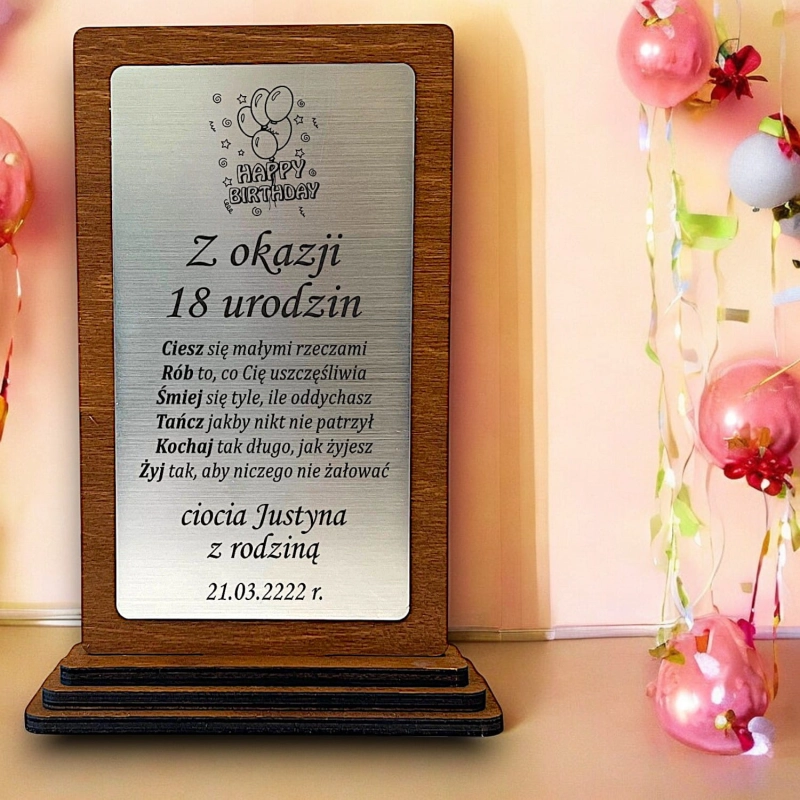Tani prezent na osiemnastkę od dziadków — zdjęcie 8
