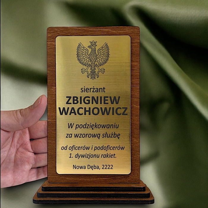 Statuetka dla kolegi z wojska — zdjęcie 8