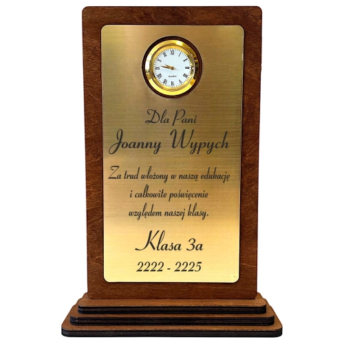 Piękna Tania Statuetka - Podziękowanie dla nauczyciela promotora wykładowcy dyrektora wychowawcy - Zakończenie Roku Szkolnego Studniówka Przedszkole 0359W10a.jpg