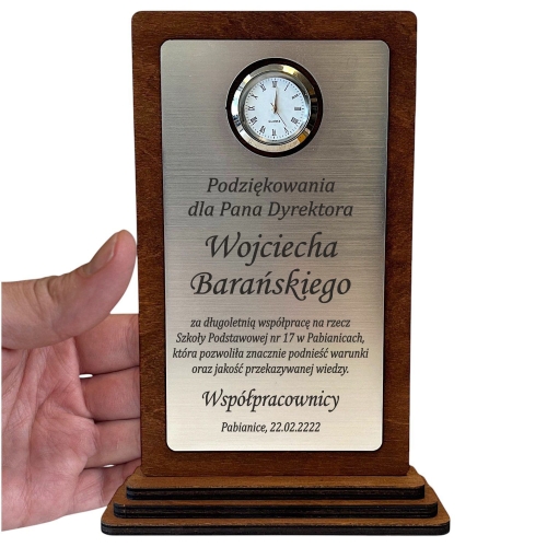 Tani Prezent Gratulacje na Dzień Nauczyciela dla Dyrektora Wykładowcy Zakończenie Roku Szkolnego Nagroda - Jubileusz Pracy Emerytura 0359W11a.jpg