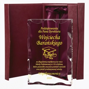 Elegancka statuetka dla wychowawcy — zdjęcie 5