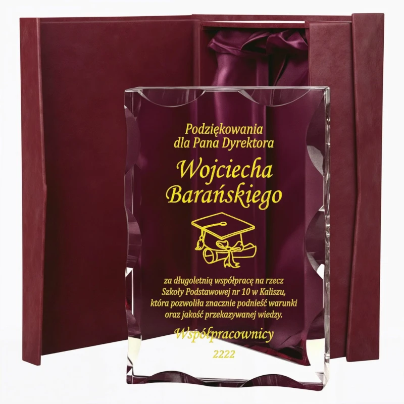 Elegancka statuetka dla wychowawcy — zdjęcie 5