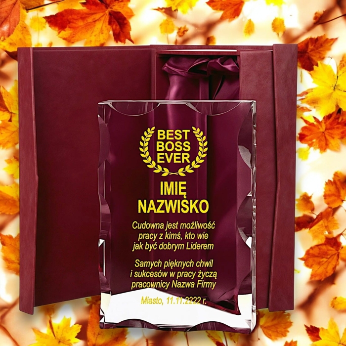 Statuetka Best Boss Ever dla szefa — zdjęcie 6