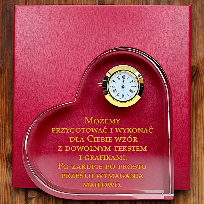 Piękne kryształowe Serce z Zegarkiem - prezent na dowolną okazję - zmiany graweru i etui w cenie 0244W00b.jpg