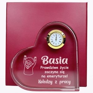 Prezent dla Osoby Odchodzącej na Emeryturę dla Emeryta Emerytki Śmieszny Prezent Praktyczny Zegarek 0244W38a.jpg