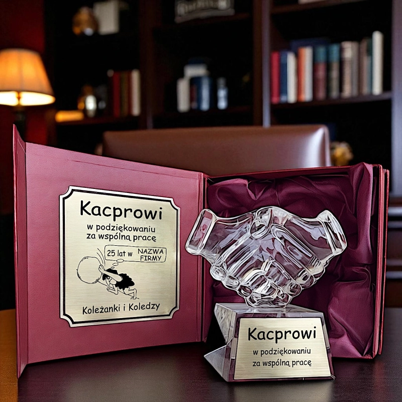 Prezent biznesowy - dla szefa pracownika firmy podziękowanie za udany biznes - dowolny grawer dla dyrektora kierownika brygadzisty kolegi koleżanki z pracy 0363W02b.jpg