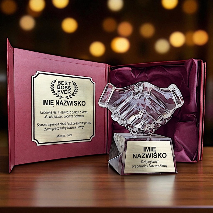 Statuetka Gratulacje nagroda trofeum — zdjęcie 8