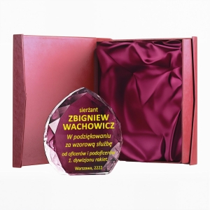 Statuetka dla żołnierza na jubileusz służby — zdjęcie 5