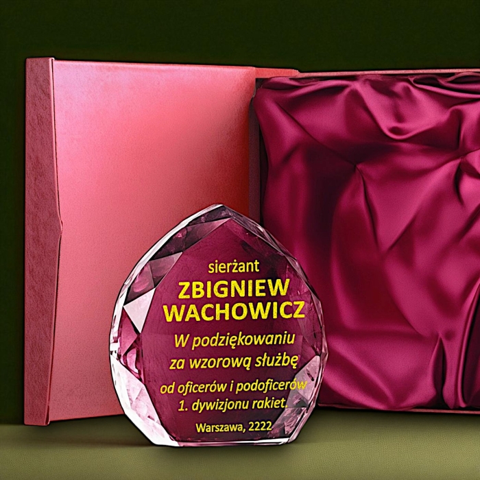 Statuetka dla żołnierza na jubileusz służby — zdjęcie 6