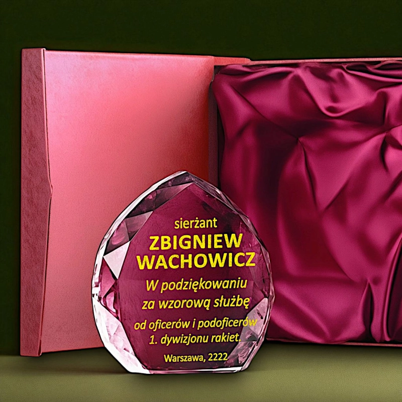 Statuetka dla żołnierza na jubileusz służby — zdjęcie 6