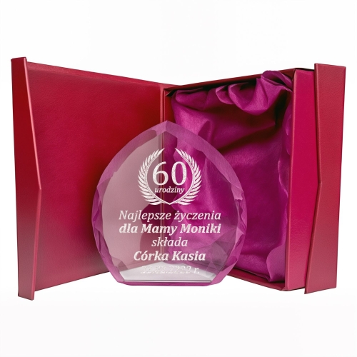 Piękna Pamiątka na Urodziny Imieniny - dla dowolnej osoby - wysoka jakość wykonania dowolne życzenia urodziny 18 20 25 30 40 50 60 70 0149W48a.jpg